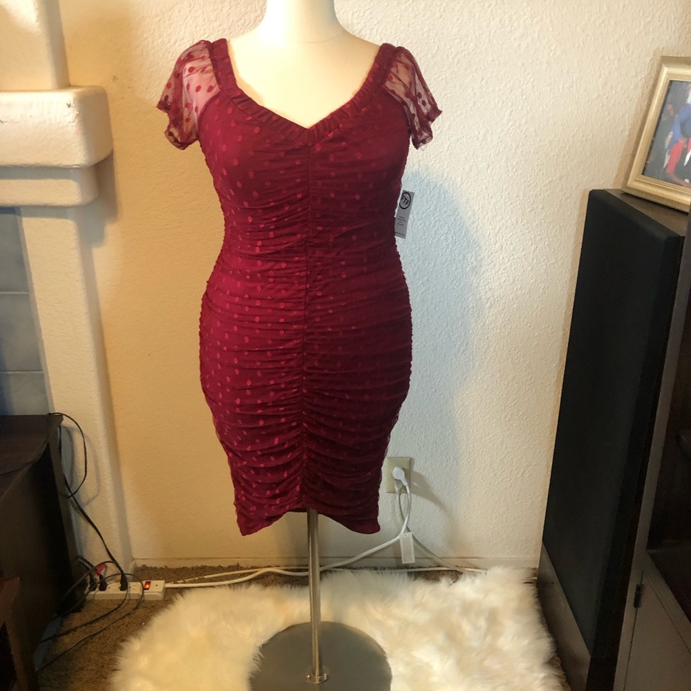 Mesh Bodycon Dress